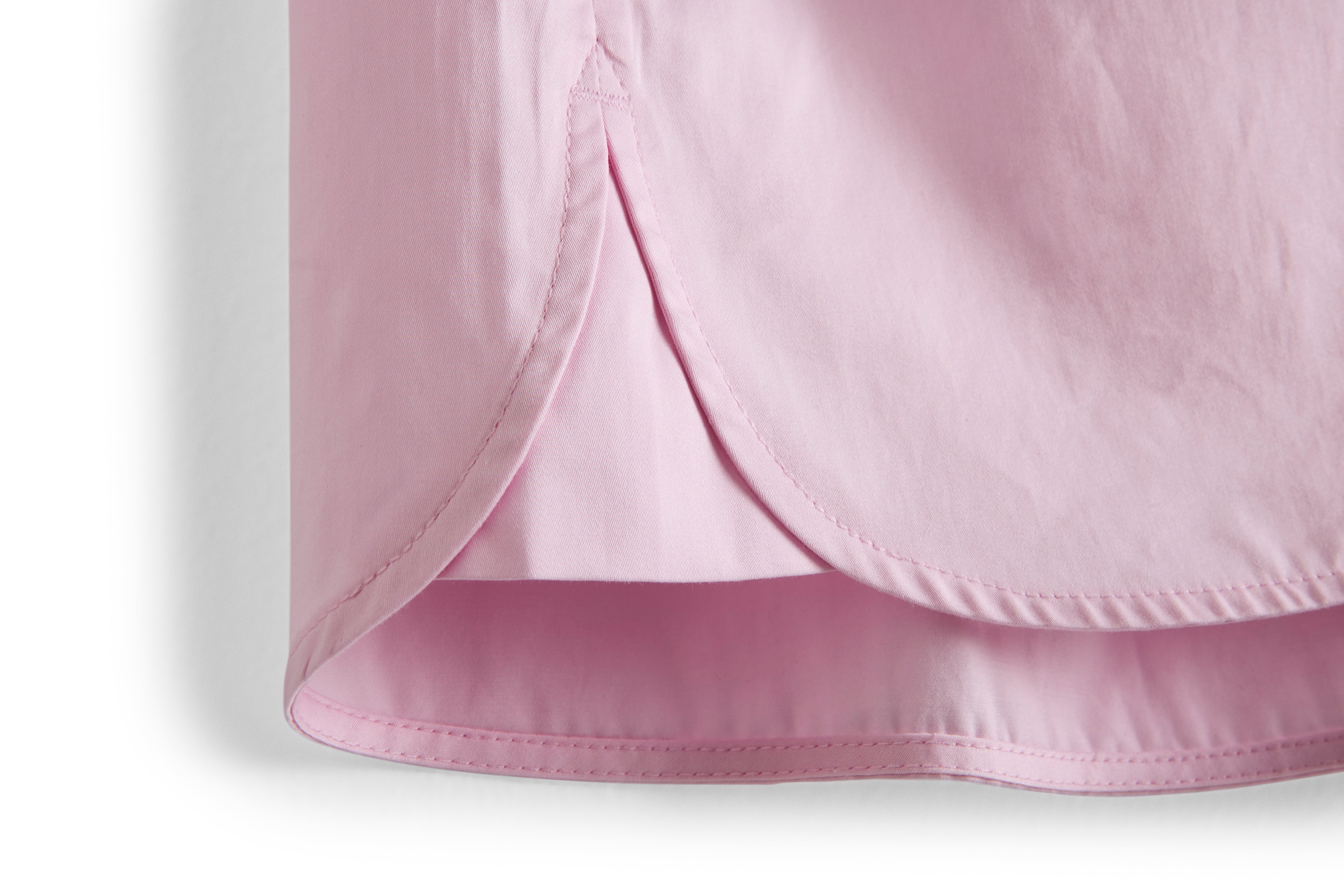 Outline Pyjama S/S natskjorte - Soft Pink